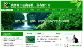 廣州隆宇防腐工程網站設計案例賞析與網絡工程技術咨詢服務